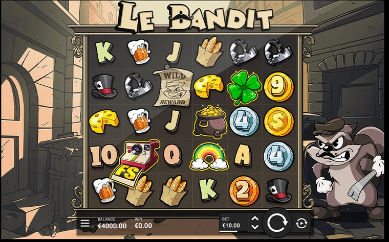 Le Bandit — slot da Hacksaw Gaming