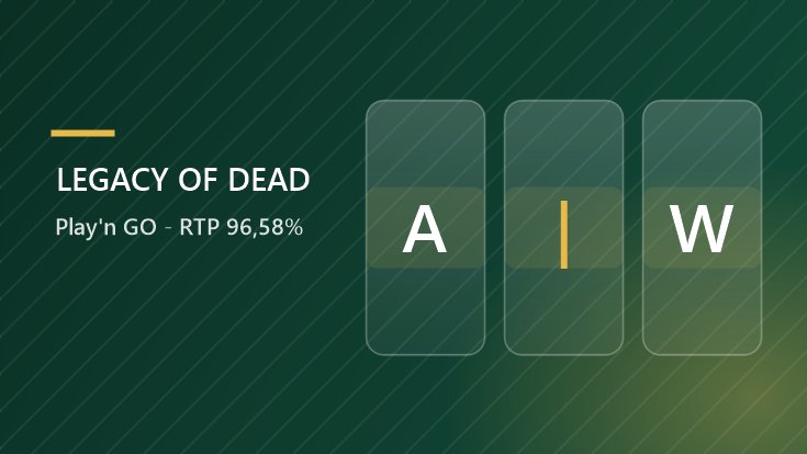 Legacy of Dead — slot da Play'n GO